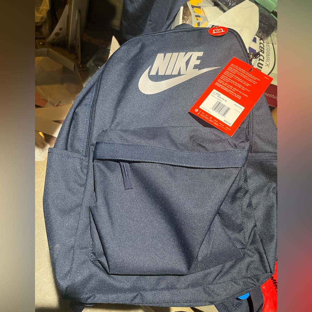 NWT Nike Heritage Backpack in Navy